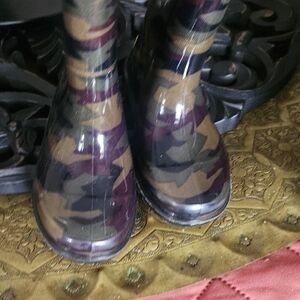Camouflage Women's Rain Boots